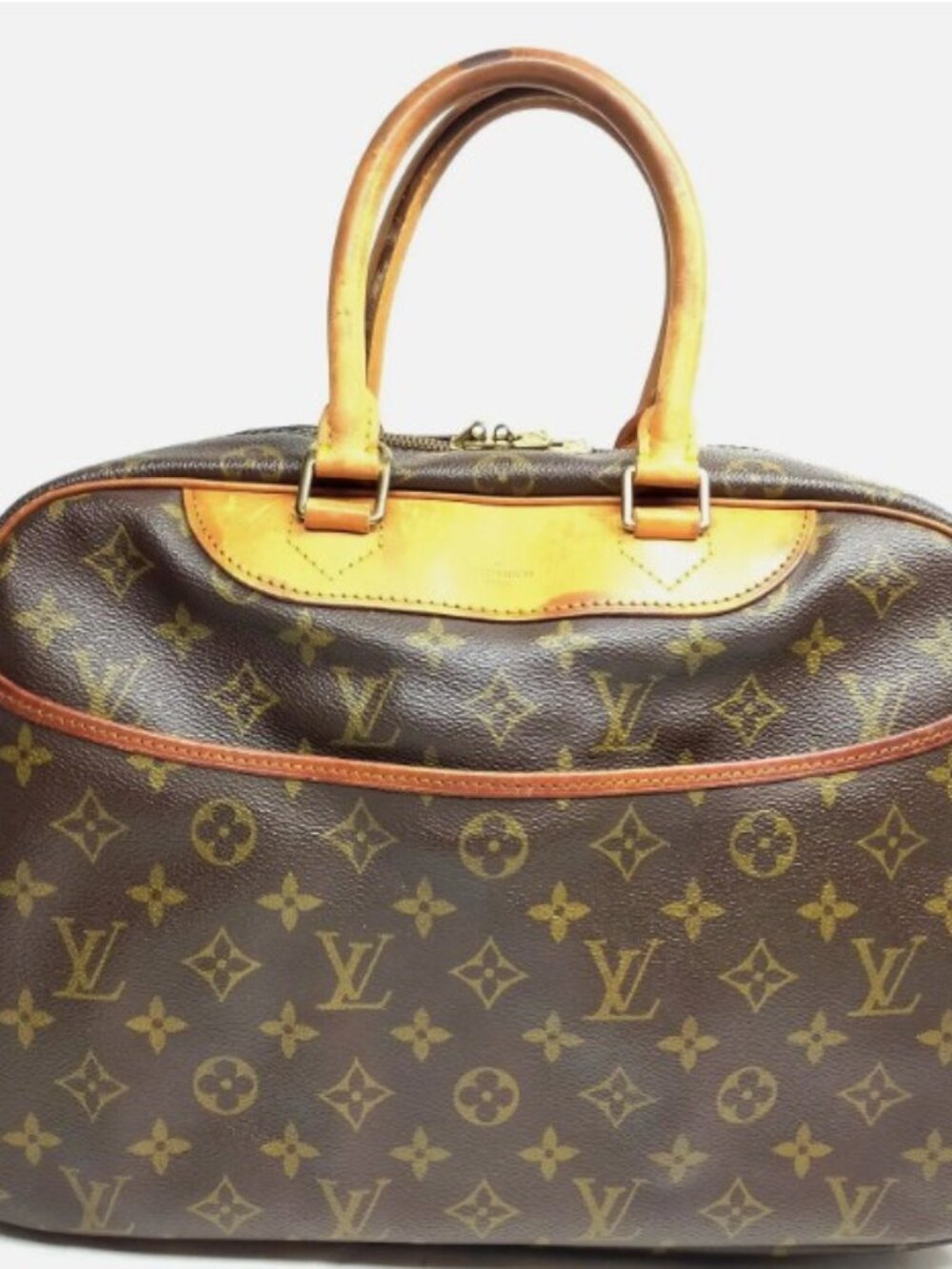 Louis Vuitton Vintage Authentic Deauville Top Handle w / Legitgrails COA